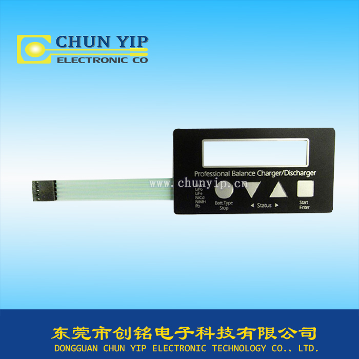 窗口按鍵薄膜開關